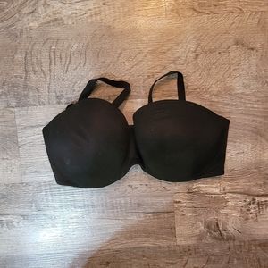NWT Black Body by Victoria Strapless Bra